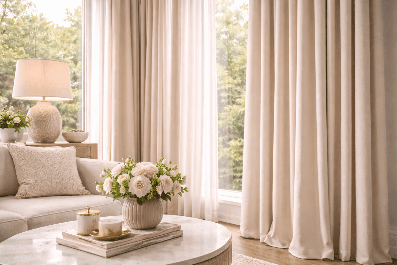 Drapery - custom window coverings