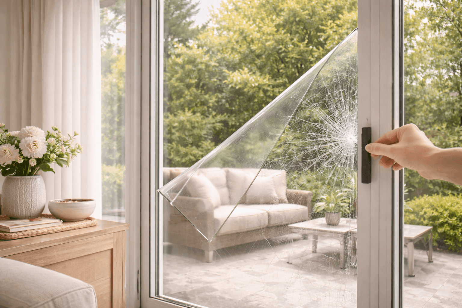 Security Film - custom window coverings